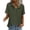 Army Green, variant on Gaukiv Womens Casual Shirts Collared Short Sleeve Blouse Summer Tops Army Green L