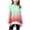 B Green, variant on HAOTAGS Teen Girls Tops with Lace Hem(4-15), Long Sleeve Round Neck Tie-dye Print Pullovr Tops Hot Pink 6-7Years