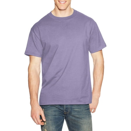 - Hanes Men's Beefy-T Crew Neck Short Sleeve T-Shirt, up to 6xl
