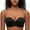 Black-1, variant on Deyllo Women's Strapless Push Up Full Cup Plus Size Underwire Padded Bra, Black 36DDD