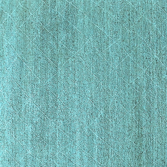 Ahgly Company Indoor Square Oriental Light Blue Industrial Area Rugs, 3' Square
