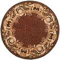 thumbnail image 2 of Gold & Burgundy Vine & Leaf Print Rug (5 ft. x 8 ft.), 2 of 2