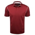 thumbnail image 4 of Columbia Golf Omni-Wick High Stakes Polo Deep Maroon Extra Large, 4 of 4