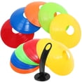 thumbnail image 3 of HOMEMAXS Portable Football Training Cones Set Professional Agility Discs for Soccer Practice Assorted Color, 3 of 8