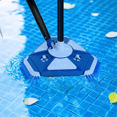 thumbnail image 2 of Pool Vacuum Head with Side Brush Universal Steering Handle & Universal Rotatable Hose Adapter, 2 of 7