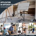 thumbnail image 7 of Towallmark 11FT 150LBS, Drywall Lift Heavy Duty, Sheetrock Jack Lifter for Ceiling, Rolling Drywall Panel Lifter with Lockable Caster Wheels, Construction Tools, Black, 7 of 7