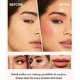 thumbnail image 4 of 2 in 1 Silky Blusher Cream Silicone Tip - Cream to Powder Blush Stick, Built-In Jelly-like Silicone Makeup Applicator, Buildable & Blendable, Multi-use Blush Makeup Stick for Cheeks, Lips and Eyes, 4 of 7