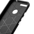 thumbnail image 5 of DreamWireless Dual Layer Hybrid Hard Plastic/Soft TPU Rubber Case Cover For Google Pixel, Black, 5 of 7