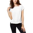 thumbnail image 1 of INC Blusa sólida para mujer, blanca, pequeña, 1 of 1
