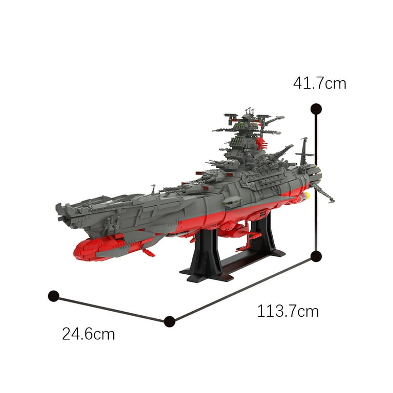 『5年保証』 Moc Space UCS Battleship Yamato Building Blocks Set Warship フットケア