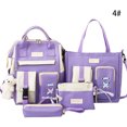 thumbnail image 3 of Girls School Bag Set Cute 5PCS Large Capacity Campus Backpack Elementary Bookbag, 3 of 10
