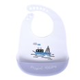 thumbnail image 1 of Silicone Cartoon Pattern Baby Bib Portable Adjustable Infant Cute Eating Saliva Towel#5, 1 of 4