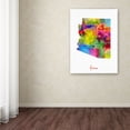 thumbnail image 3 of Trademark Fine Art "Arizona Map" Canvas Art by Michael Tompsett, 3 of 3