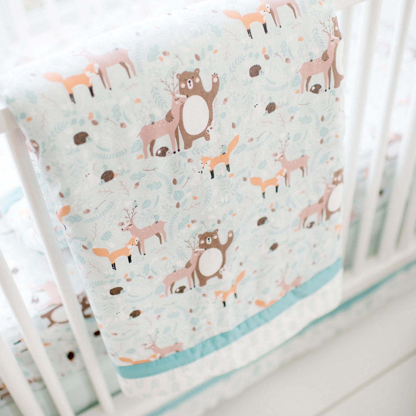 forest friends baby bedding