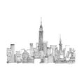 thumbnail image 2 of Art.com New York Skyline Crop Art Print by Avery Tillmon, 32" x 24", 2 of 4