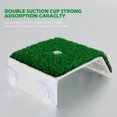 thumbnail image 2 of Turtle Basking Platform with Simulation Turf Turtle Resting Terrace with Simulation Cup Turtle Floating Dock Enhance Fitness Tortoise Ramp Ladder for Aquarium Fish Tank, 2 of 6