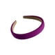 thumbnail image 2 of Diademas acolchadas Sólido Simple 2cm de ancho Diademas para mujer Moda Esponja púrpura Sunnimix diademas anchas, 2 of 8