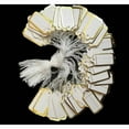 thumbnail image 2 of 1500Pcs White Price Tags with String Attached Small Paper Price Tags Jewelry Hanging Price Tags (26*14mm), 2 of 5