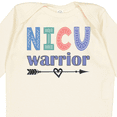 thumbnail image 4 of Inktastic Nicu Grad Cute Nicu Warrior Boys or Girls Long Sleeve Baby Bodysuit, 4 of 5