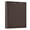 Coffee Brown, variant on Haosy Hardcover 3 Ring Binder 1.5 Inch Ring Decorative Binder Organizer for Home School Office, Coffee Brown