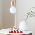 thumbnail image 4 of IFANLANDOR Christmas Train Red Wood 1 Set For Tabletop Adornment And Joyful Statue, 4 of 7