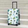 thumbnail image 6 of Hirioo Cartoon Sea Creatures for Elasticity Suitcase Cover (No luggage Included) Durable Luggage Protector Fits 18-32 Inch Luggage-Small, 6 of 7