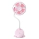 thumbnail image 1 of Clip Fan Cochecito Ventiladores 3 Engranajes Velocidad Mini Portátil Flexible Bendable USB Recargable Con Batería, 1 of 8