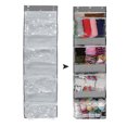 thumbnail image 4 of Hanging Yarn Storage Knitting Storage Organizer, Transparent Large Capacity Foldable Door Wall Hangable Wool Storage Bag Mutifuctional Practical Crochet Yarn Storage Bag With Z, 4 of 8