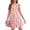 Pink, variant on LTTVQM Girls Easter Dress Bunny Egg Graphic Happy Sleeveless Sundress Comfy Crew Neck Midi Dress Vacation A-Line Dresses Yellow 7-8 Years
