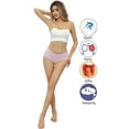 thumbnail image 4 of GaaiKei Women's Seamless Bikini Underwear No Show Briefs Panties 6 Pack, Multicolor, Size 5, 4 of 7