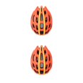 thumbnail image 4 of Casco de Ciclismo Naiovety Resistencia al impacto Naranja 2piezas, 4 of 6