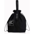 thumbnail image 1 of Drawstring Lunch Bag, Black, Insulated Lunch Bag, Lunch Box, 1 of 5