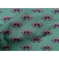 thumbnail image 4 of oneOone Cotton Poplin Fabric Lotus Block Print Fabric By Yard 56 Inch Wide, 4 of 4