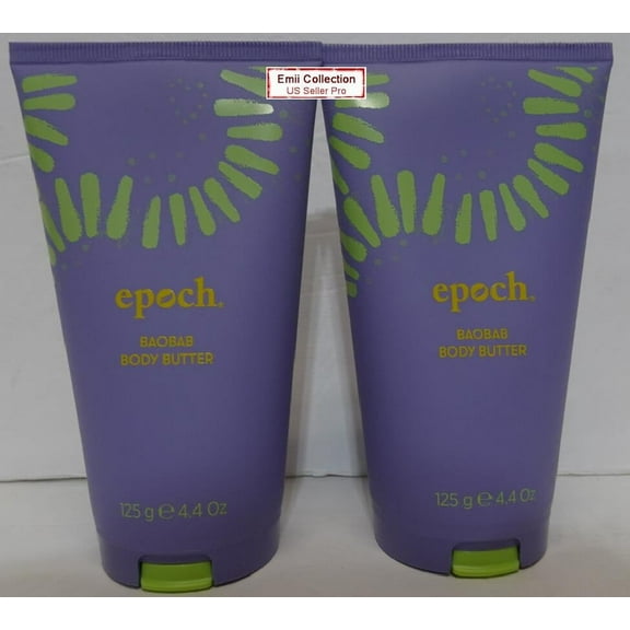 Nu Skin Nuskin Epoch Baobab Body Butter Tube 4.4oz 125g Sealed (2 Tubes)