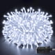 thumbnail image 1 of Cadena de luces Ollny, 200 LED, 18 m, color blanco frío, resistente al agua, 120 V, 1 of 7