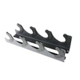 thumbnail image 2 of Soporte de pared para barra horizontal, accesorios de fitness, estante de almacenamiento que ahorra espacio para barra de pesas, para gimnasios, 2 of 7
