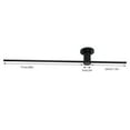thumbnail image 2 of 1M Modern Black Wall Mounted LED Wall Light Long Strip Sconce Stairs Bar Linear Wall Lamp Bedroom, 2 of 21