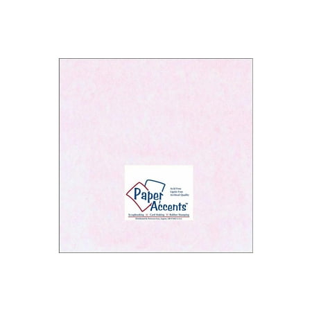 UPC: 0740512122066 | Paper Accents Cardstock 12 x 12  Parchment 65lb Pink 25pc