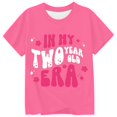 thumbnail image 3 of Chemises pour Enfants Filles Imprimées Manches Courtes Col Rond Chemises d'Été Cadeaux d'Anniversaire pour Filles de 8-9 Ans, 3 of 3