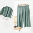 thumbnail image 4 of Jalioing Women's Pajama Shorts Soft Comfort Knee Length Elastic Waist Sleep Shorts Casual Loose Plain Lounge Shorts, 4 of 5