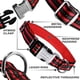 thumbnail image 2 of Collar Ajustable Clásico a Rayas para Perros Black Rhino Hilo Reflectante de 3M 4 Colores Brillantes, 2 of 5