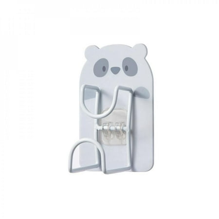 

Spdoo Washbasin Hooks Cartoon Cute No Drilling Wall Mount Home Bathroom