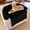 Black-S, variant on Demi Bonn 47" Plush Long Fur Dog Couch Bed, Dog Bed Mats with Anti-Slip Bottom, Washable Removable Couch Cover, Perfect for Medium and Large Dogs Cats, Gray-L
