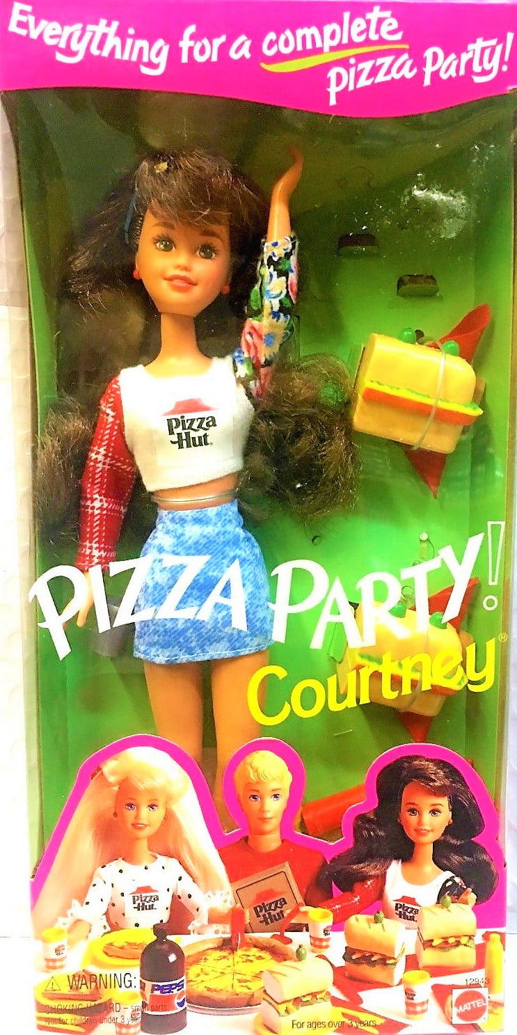 1994 Mattel Pizza Party Courtney Barbie Doll #12943 Read for sale online 