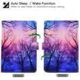 thumbnail image 4 of iPad Air 3 Case, iPad Pro 10.5 Inch Case, Allytech PU Leather Slim Fit Folding Stand Smart Cover Auto Sleep Wake Full Protective Shockproof Cards Pocket Wallet Case for Apple iPad Pro 10.5", Forest, 4 of 6