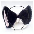thumbnail image 1 of Diadema con orejas de gato, pinzas para el pelo, diademas con orejas de zorro, pasadores para mujer, gatito peludo, diadema para el pelo, aro para el pelo, decoración para fiesta de Halloween, disfraz, 1 of 5