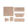 thumbnail image 3 of Wallet Acrylic Template,6Pcs Long Wallet Acrylic Long Wallet Template Faux Leather Templates Acrylic Power Packed Performance, 3 of 8