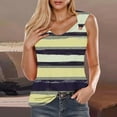 thumbnail image 2 of fatyb Women's Printed Tank Tops Casual Sleeveless Loose Tshirts Summer Womens Beach Vacation Blouses, 2 of 5