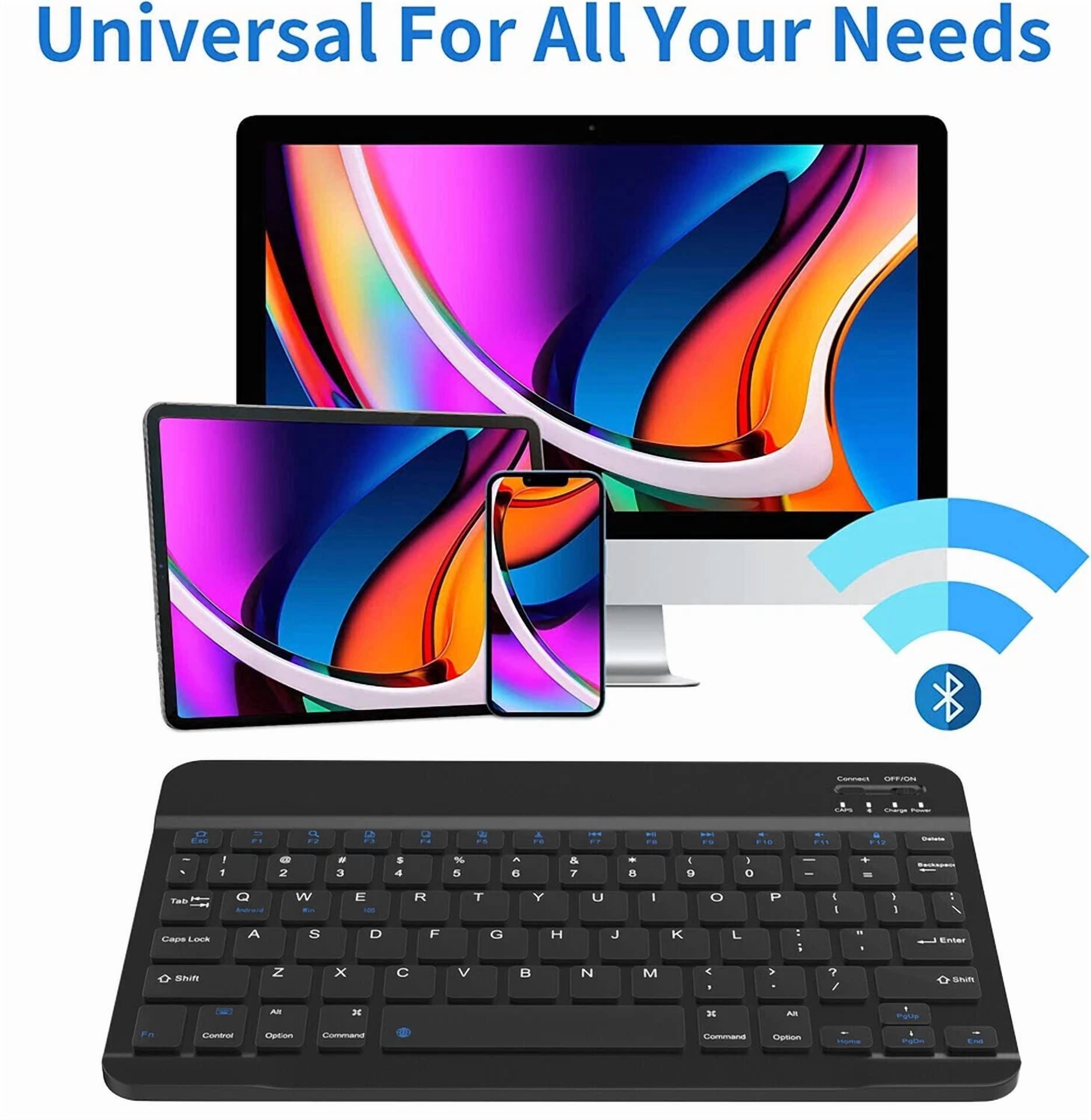 BUTTERFLY- Universal Bluetooth 3.0 Slim Keyboard For Android Windows Ios Tablet Pc Laptop