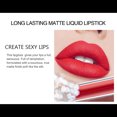 thumbnail image 3 of Juego de 6 pintalabios líquidos mate para mujer, resistente al agua, brillo labial mate, lápiz labial de larga duración, 3 of 15